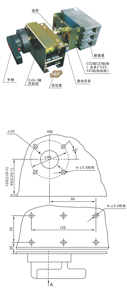 低壓開關(guān)柜操作機構(gòu)